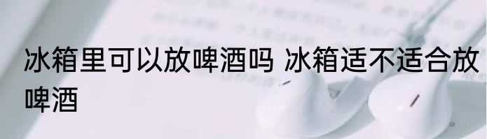 冰箱里可以放啤酒吗 冰箱适不适合放啤酒