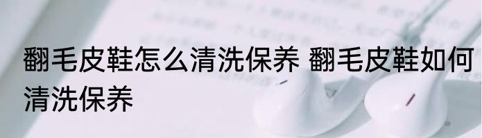 翻毛皮鞋怎么清洗保养 翻毛皮鞋如何清洗保养