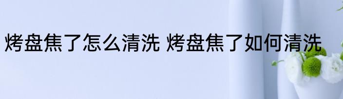 烤盘焦了怎么清洗 烤盘焦了如何清洗