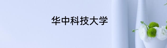 华中科技大学
