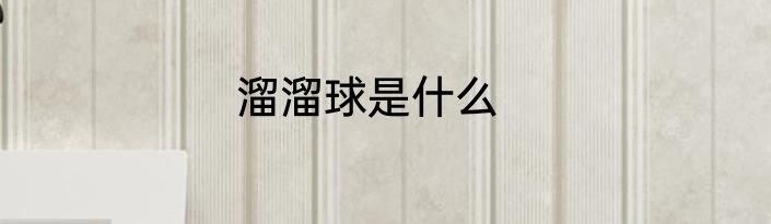 溜溜球是什么