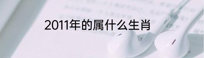 2011年的属什么生肖