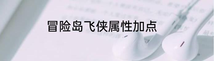 冒险岛飞侠属性加点