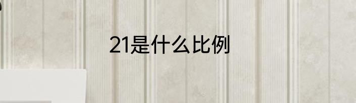 21是什么比例