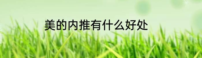 美的内推有什么好处