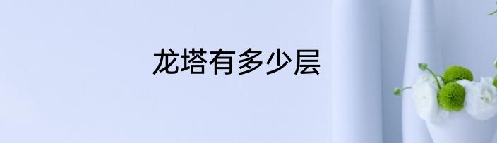 龙塔有多少层
