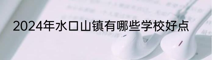 2024年水口山镇有哪些学校好点