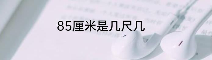85厘米是几尺几