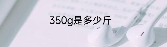 350g是多少斤