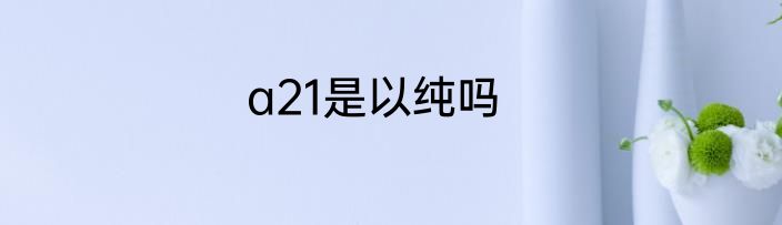 a21是以纯吗
