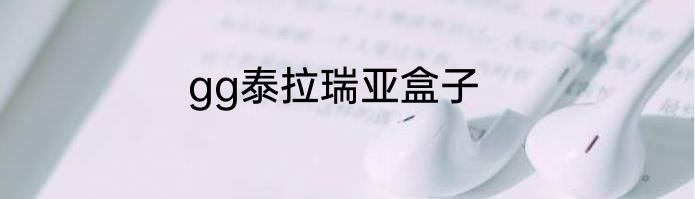 gg泰拉瑞亚盒子