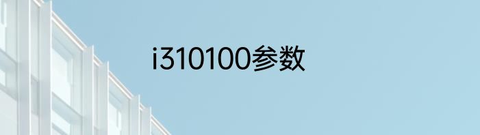i310100参数