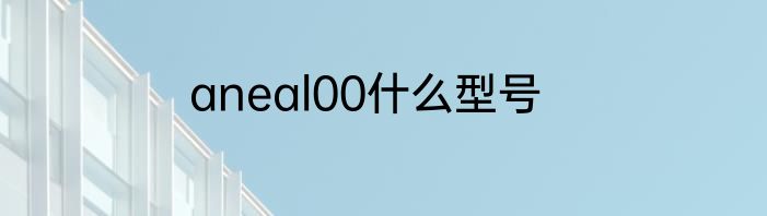 aneal00什么型号