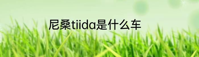 尼桑tiida是什么车