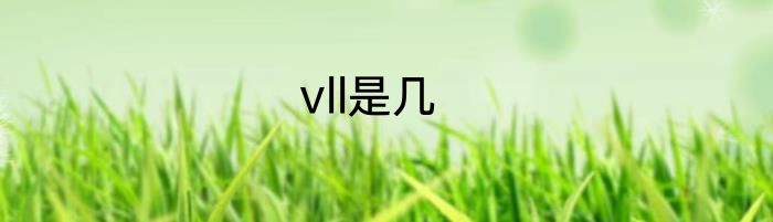vll是几