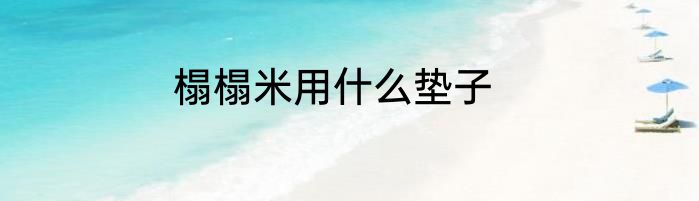 榻榻米用什么垫子