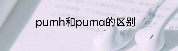 pumh和puma的区别