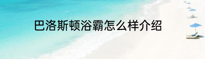 巴洛斯顿浴霸怎么样介绍