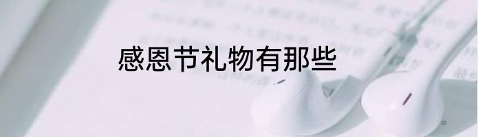 感恩节礼物有那些