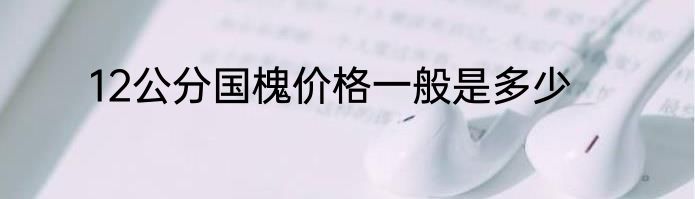12公分国槐价格一般是多少