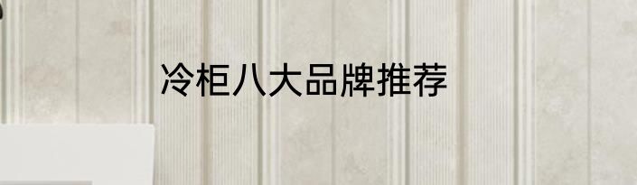冷柜八大品牌推荐