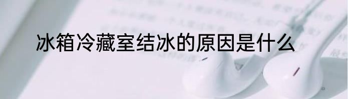 冰箱冷藏室结冰的原因是什么