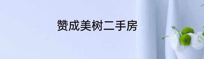 赞成美树二手房