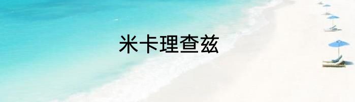 米卡理查兹