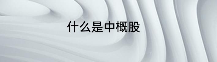 什么是中概股