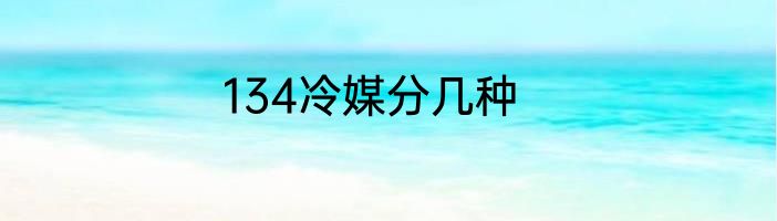 134冷媒分几种