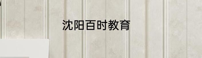 沈阳百时教育
