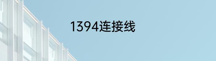 1394连接线
