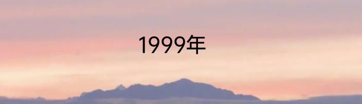1999年