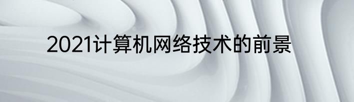 2021计算机网络技术的前景