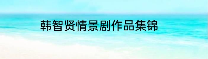 韩智贤情景剧作品集锦