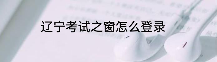 辽宁考试之窗怎么登录