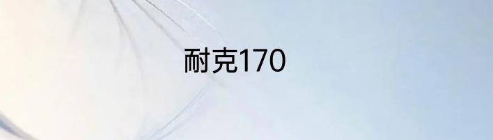 耐克170