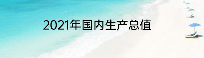 2021年国内生产总值