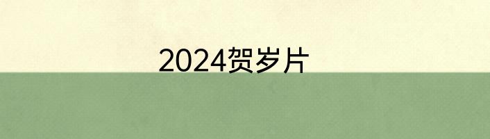 2024贺岁片