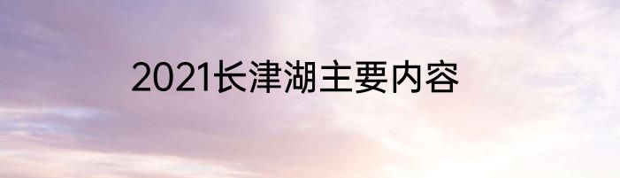 2021长津湖主要内容