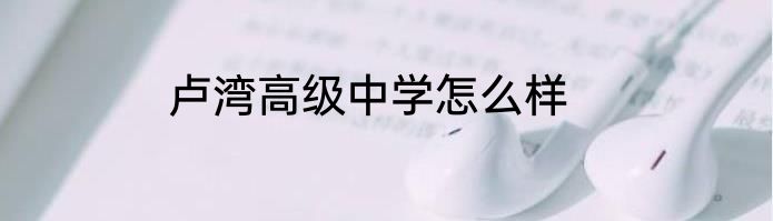 卢湾高级中学怎么样