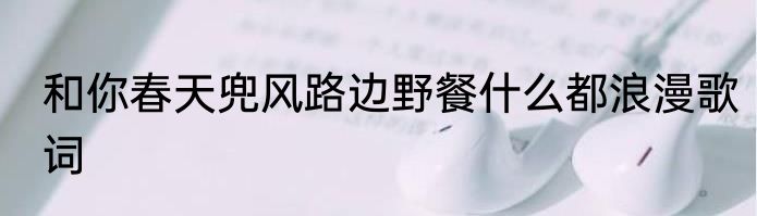 和你春天兜风路边野餐什么都浪漫歌词