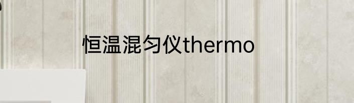恒温混匀仪thermo