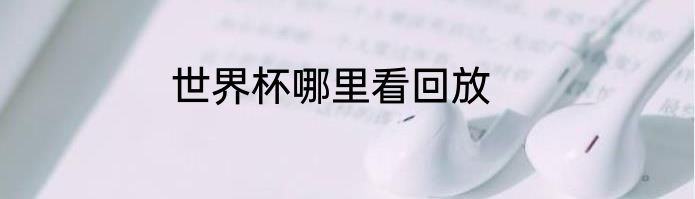 世界杯哪里看回放