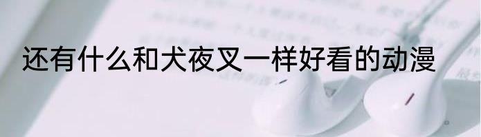 还有什么和犬夜叉一样好看的动漫
