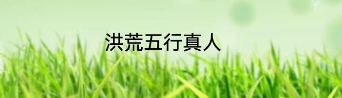 洪荒五行真人