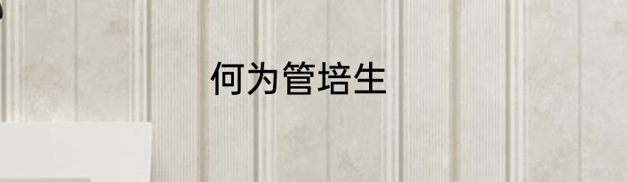 何为管培生
