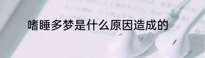嗜睡多梦是什么原因造成的