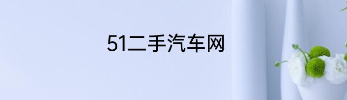 51二手汽车网