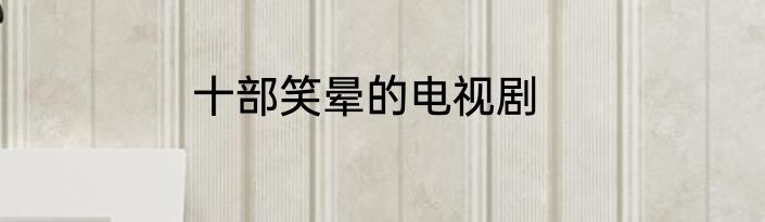 十部笑晕的电视剧